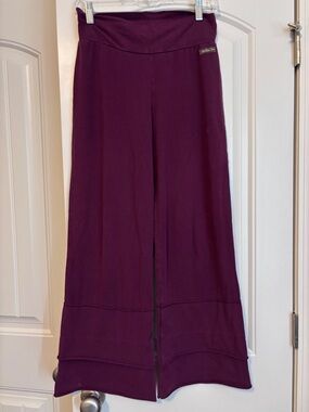 Matilda Jane wide leg pants in Plum.